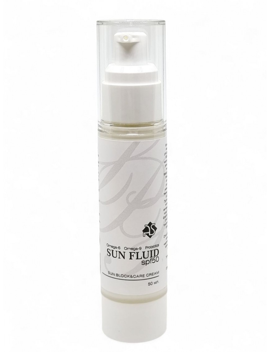 Крем для лица с защитой SPF 50 Sun Fluid, 50 мл.