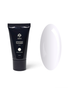 Полигель коллекция Азаровой Baby White Нежный белый 30 ml
